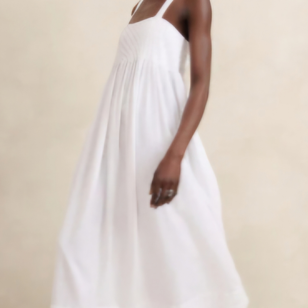 Elegant White Maxi Dress